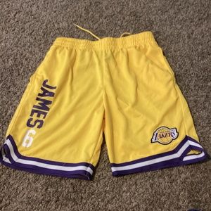 Lennon James Lakers Basketball Shorts